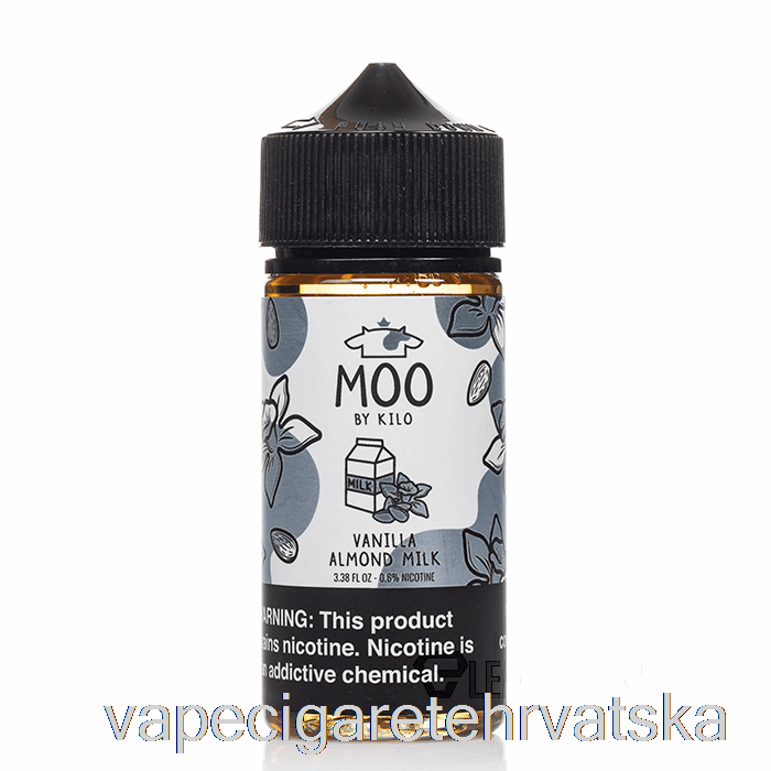 Vape Hrvatska Vanilija Bademovo Mlijeko - Moo E-tekućine - 100ml 0mg